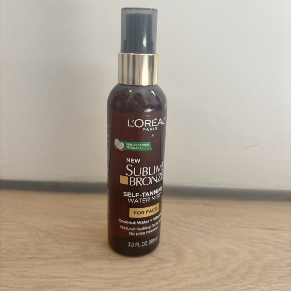 L'Oreal Paris Sublime Bronze Self-Tanning Mist 3 Fl Oz New